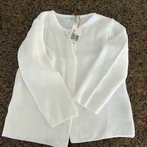 Feltman Bros white sweater